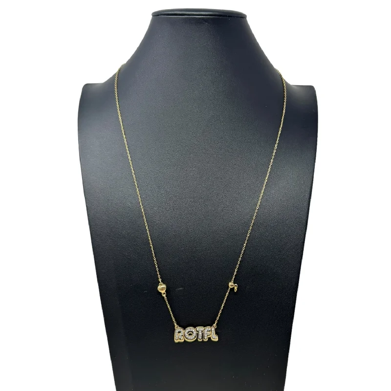 Simple necklaces and pendants with bar pendants for a sleek modern design-ROTFL Necklace Other By Juicy Couture