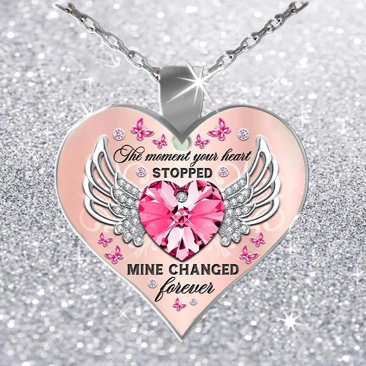 Best necklaces and pendants with minimalist pendants for a sleek, understated look-The Moment Your Heart Stopped Necklace