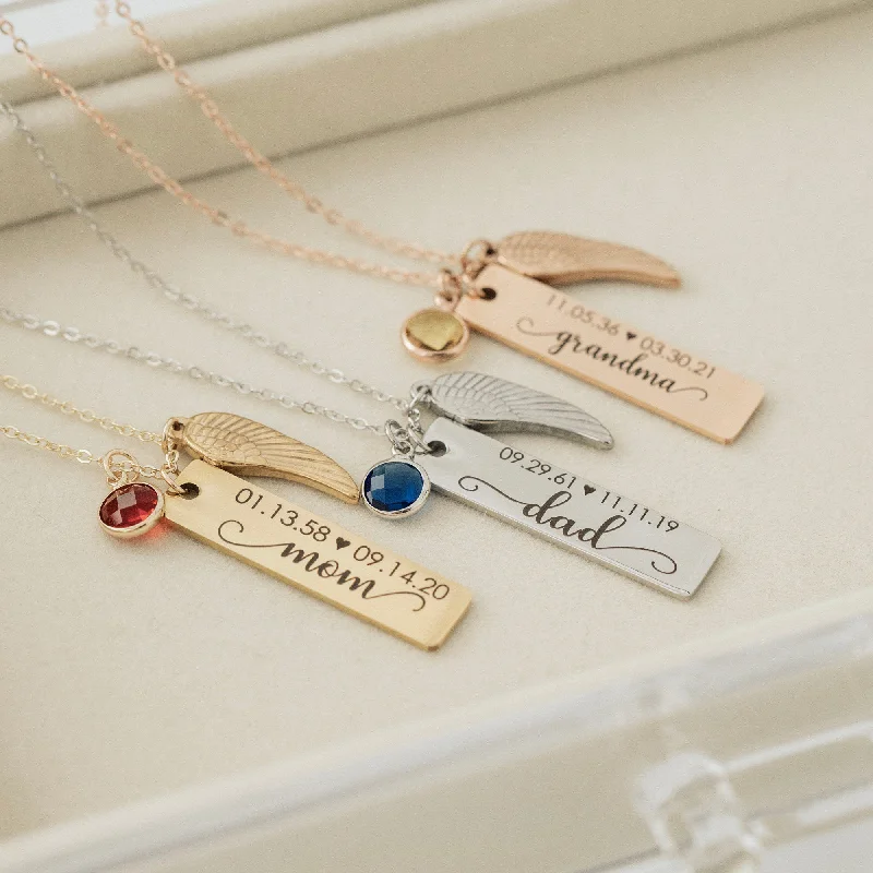 Best necklaces and pendants with heart-shaped lockets for a sentimental keepsake-Personalized Monogram Necklaces Birthstone Pendant