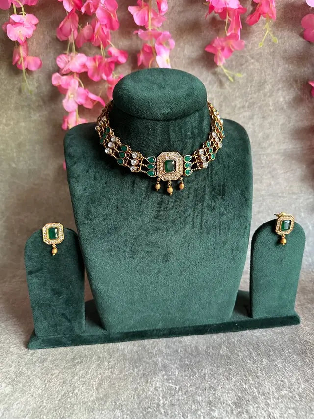 Elegant necklaces and pendants with diamond accents for added sparkle-Budgeted Emerald Necklace