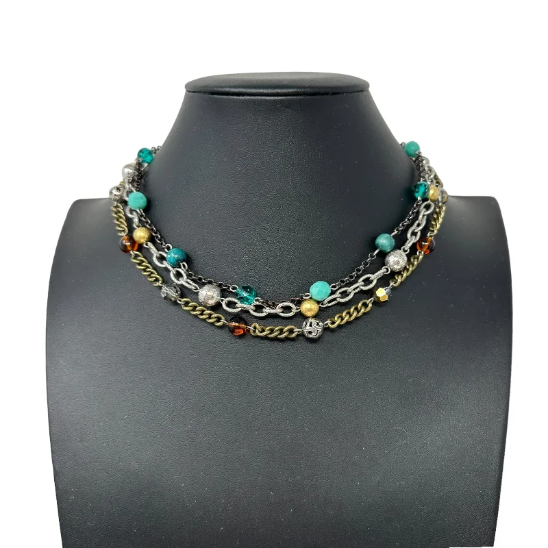 Best necklaces and pendants with silver chains for a sleek, timeless look-Foxfire Beaded Necklace By Brighton