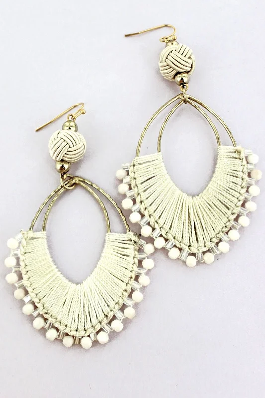 Drop Earrings for Valentine's Day -SALE! Ivory Siesta Key Earrings