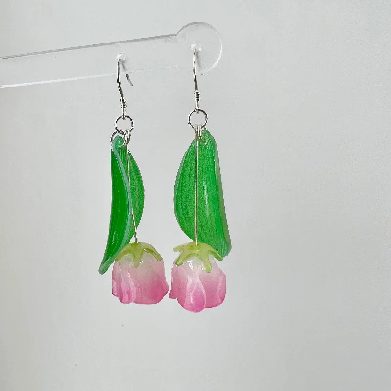 Drop Earrings for Office Wear -Tulip Earrings Long Fashion Tassels