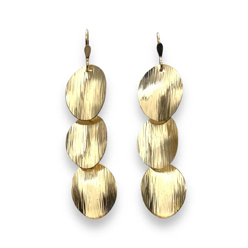 Small hoop earrings for a delicate and understated everyday wear-2236 - Triple Threat Dangles