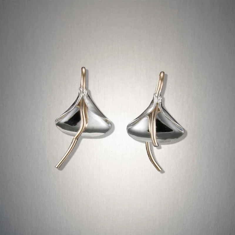 Classic hoop earrings with a thin profile for a sleek and subtle style-2940 - Dainty Lily Threader