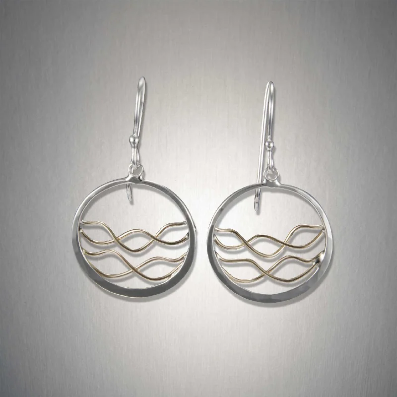 Best hoop earrings with sterling silver for an affordable and chic design-2964 - Earth's Tides Dangles