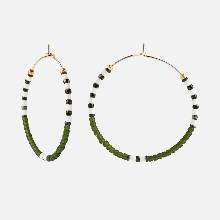 Best hoop earrings with oval shapes for a unique and elongated design-Big Colorloop Hoops