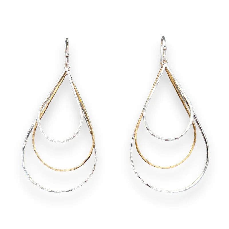 Hoop earrings with a matte finish for a sleek and sophisticated appearance-E956CO - Three Amigos Earrings