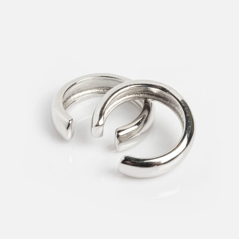 Lightweight hoop earrings for comfortable and all-day wear-Ford Double Ear Cuff